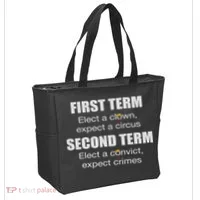 First Term Elect A Clown Expect A Circus Second Term Elect Tote Bag thumb 2