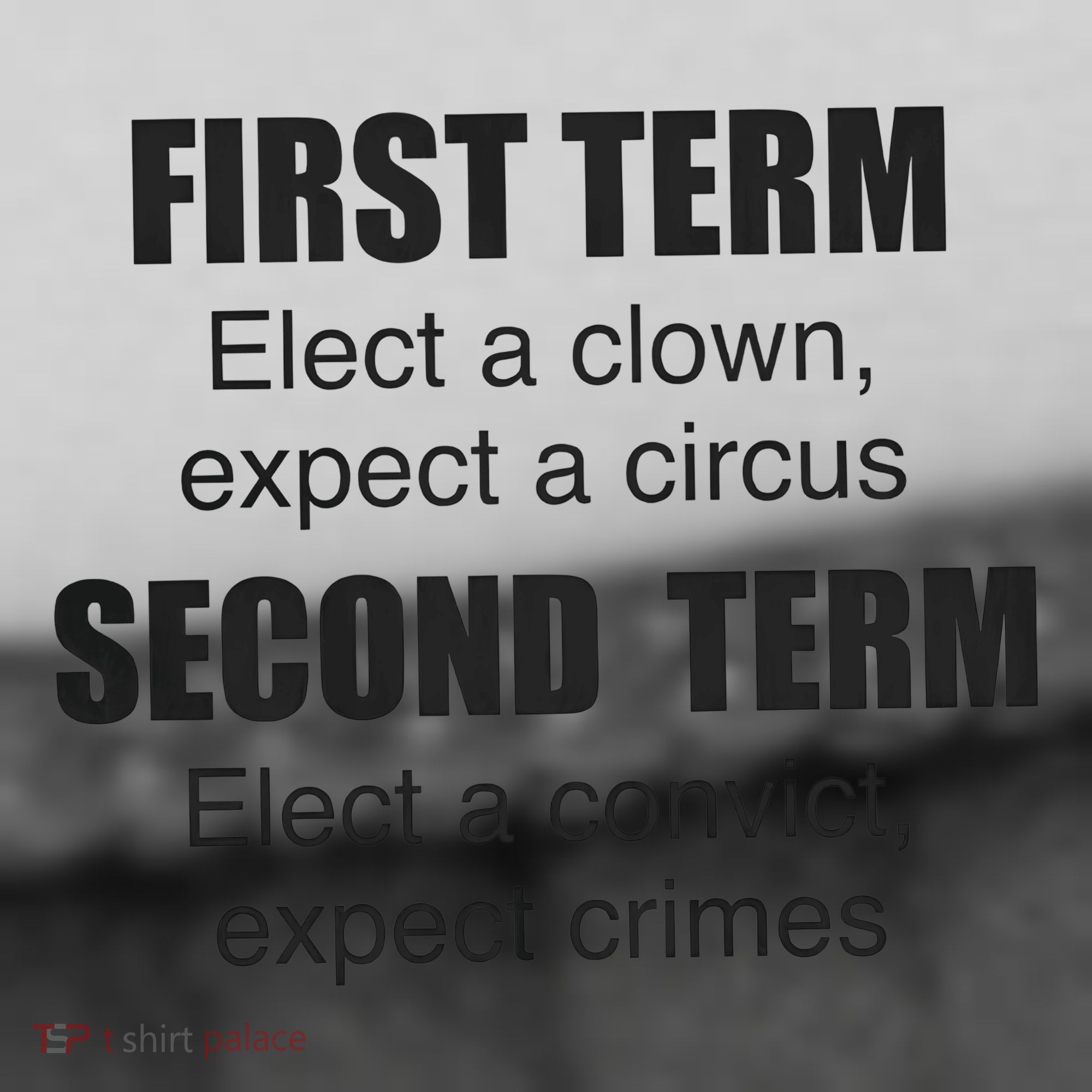 First Term Elect A Clown Expect A Circus Second Term Elect A Convict Expect Cri Hat
