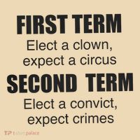 First Term Elect A Clown Expect A Circus Second Term Elect A Convict Expect Cri Tote Bag thumb 4