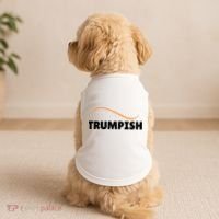 Funny TRUMPISH Doggie Tank thumb 2