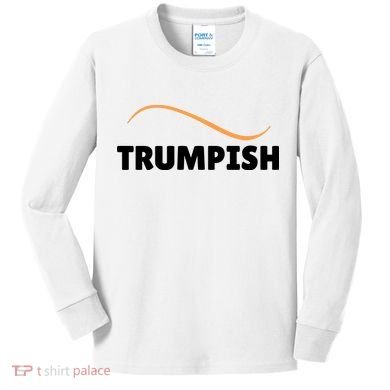 Funny TRUMPISH Kids Long Sleeve Shirt