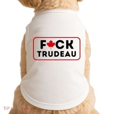 F*Ck Trudeau Doggie Tank