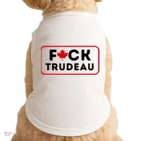 F*Ck Trudeau Doggie Tank thumb 0