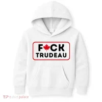 F*Ck Trudeau Kids Hoodie thumb 0