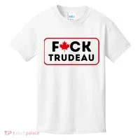 F*Ck Trudeau Kids T-Shirt thumb 0