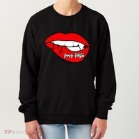 Fang Tastic Funny Vampire Lips Women's Sweatshirt thumb 0