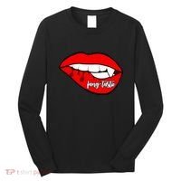 Fang Tastic Funny Vampire Lips Long Sleeve Shirt thumb 0