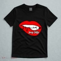 Fang Tastic Funny Vampire Lips T-Shirt thumb 5