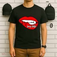 Fang Tastic Funny Vampire Lips T-Shirt thumb 6