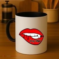 Fang Tastic Funny Vampire Lips Coffee Mug thumb 4