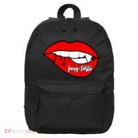 Fang Tastic Funny Vampire Lips 16 in Basic Backpack thumb 0