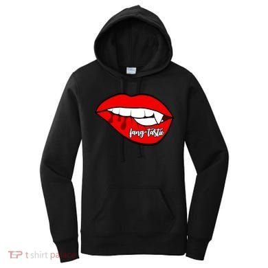 Fang Tastic Funny Vampire Lips Women's Hoodie