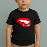 Fang Tastic Funny Vampire Lips Toddler T-Shirt thumb 2