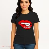 Fang Tastic Funny Vampire Lips Women's T-Shirt thumb 4