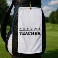 Future Teacher Golf Towel thumb 2