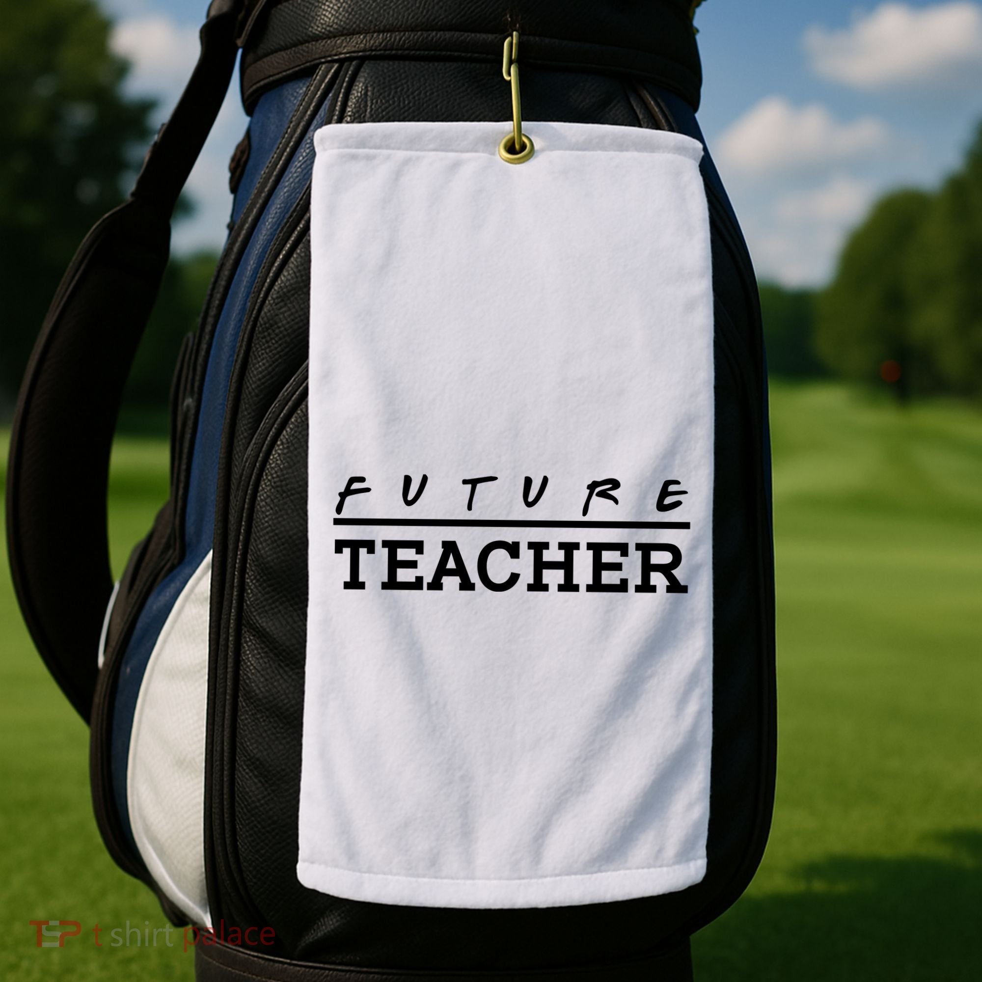 Future Teacher Golf Towel