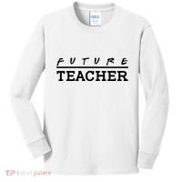 Future Teacher Kids Long Sleeve Shirt thumb 0