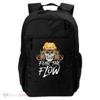 Fear The Flow Funny Hockey Hair Backpack thumb 0