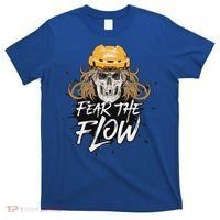 Fear The Flow Funny Hockey Hair T-Shirt thumb 0