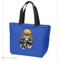 Fear The Flow Funny Hockey Hair Tote Bag thumb 3
