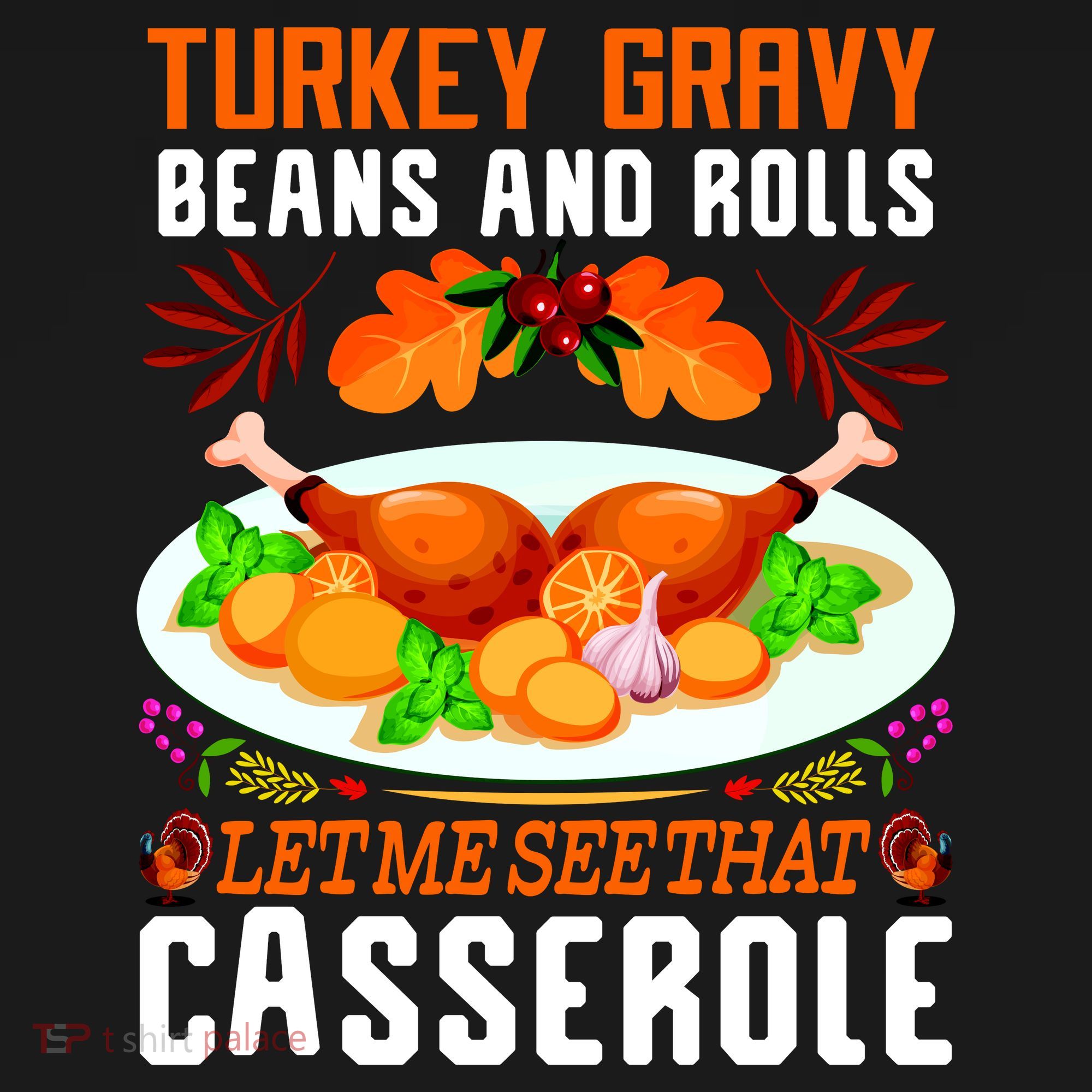 Funny Thanksgiving Food Doggie Tank