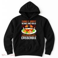 Funny Thanksgiving Food Hoodie thumb 0