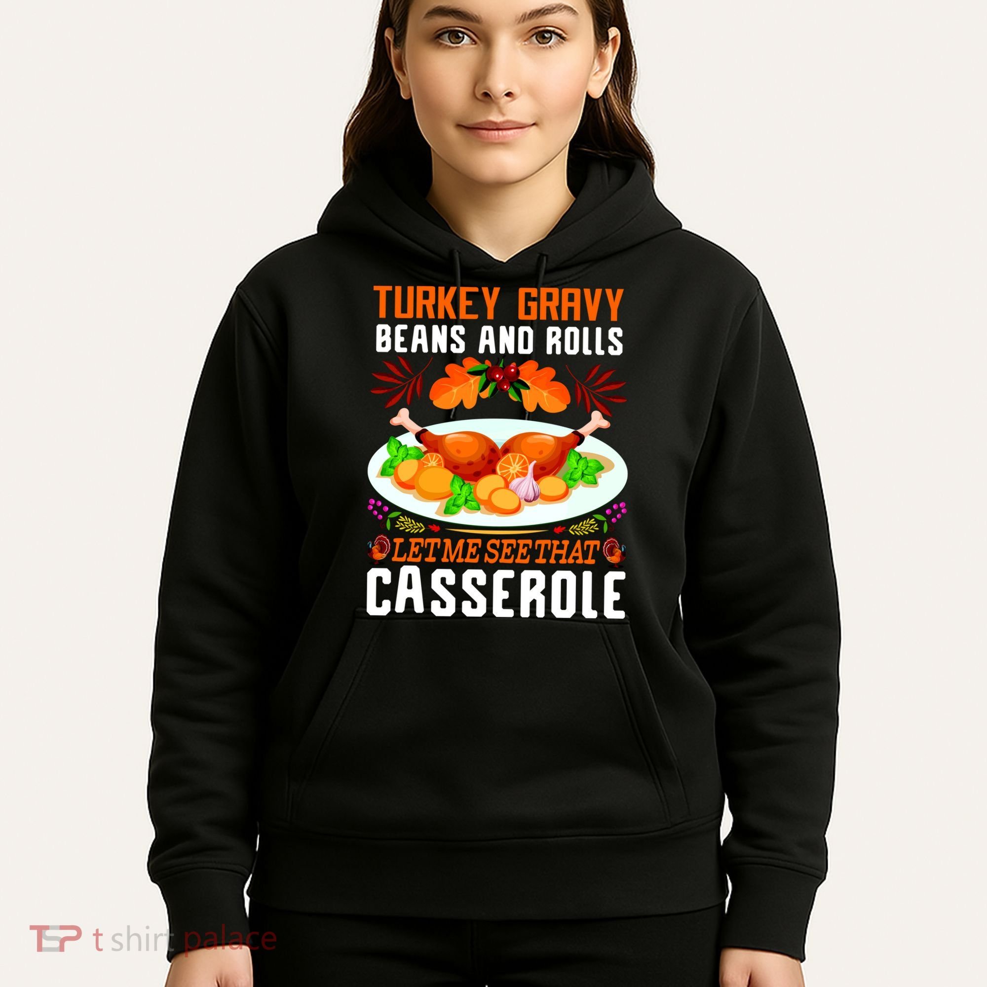 Funny Thanksgiving Food Hoodie