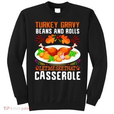 Funny Thanksgiving Food Sweatshirt