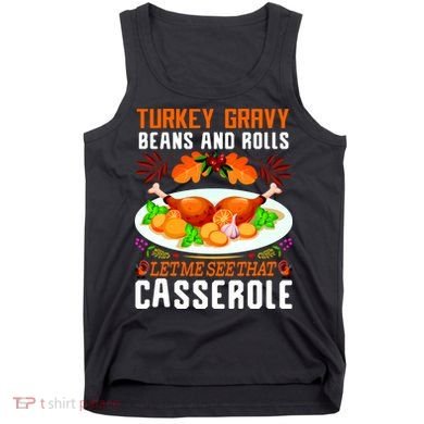 Funny Thanksgiving Food Tank Top