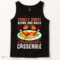 Funny Thanksgiving Food Tank Top thumb 2