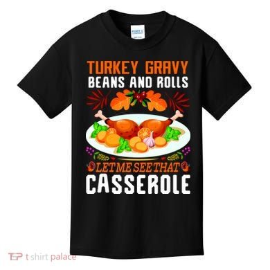 Funny Thanksgiving Food Kids T-Shirt