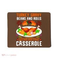 Funny Thanksgiving Food Mousepad thumb 0