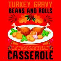 Funny Thanksgiving Food Santa Hat thumb 1