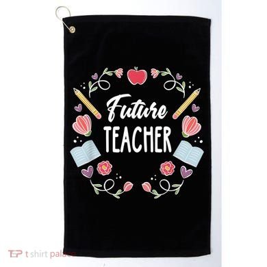 Future Teacher Golf Towel