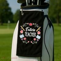 Future Teacher Golf Towel thumb 2