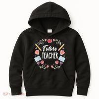 Future Teacher Kids Hoodie thumb 0