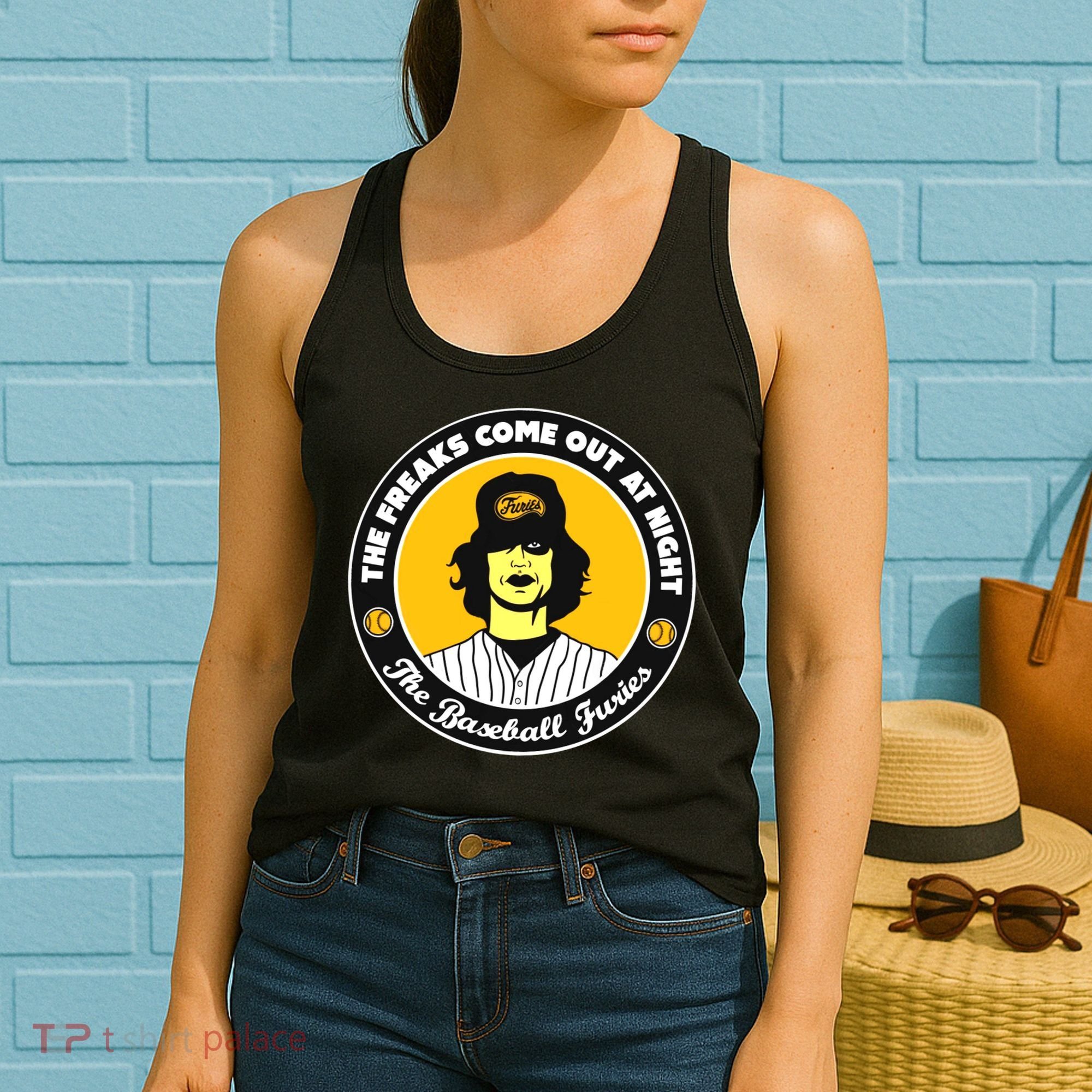 Funny The Freaks Come Out At Night The Baseball Furies Women's Tank Top