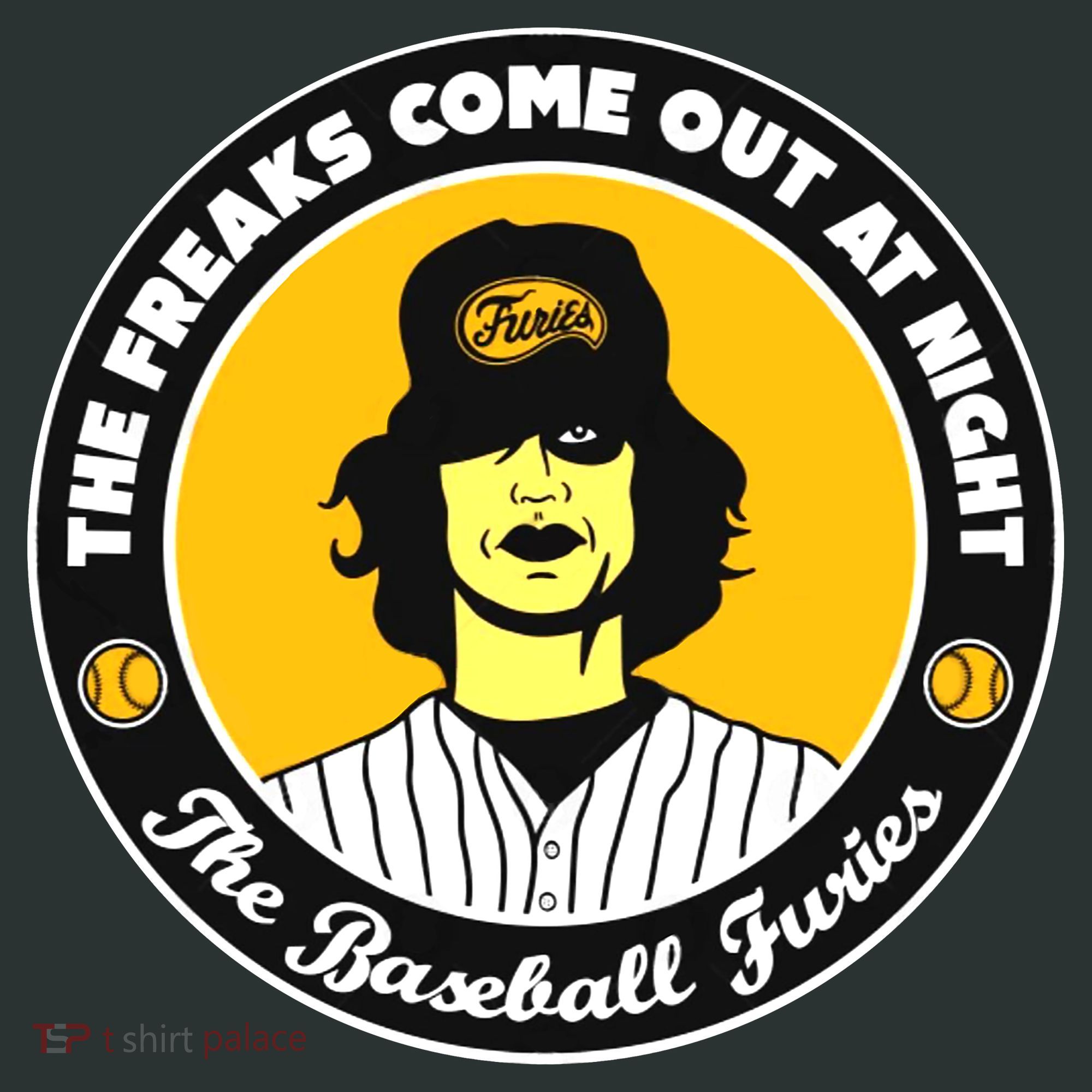 Funny The Freaks Come Out At Night The Baseball Furies Button