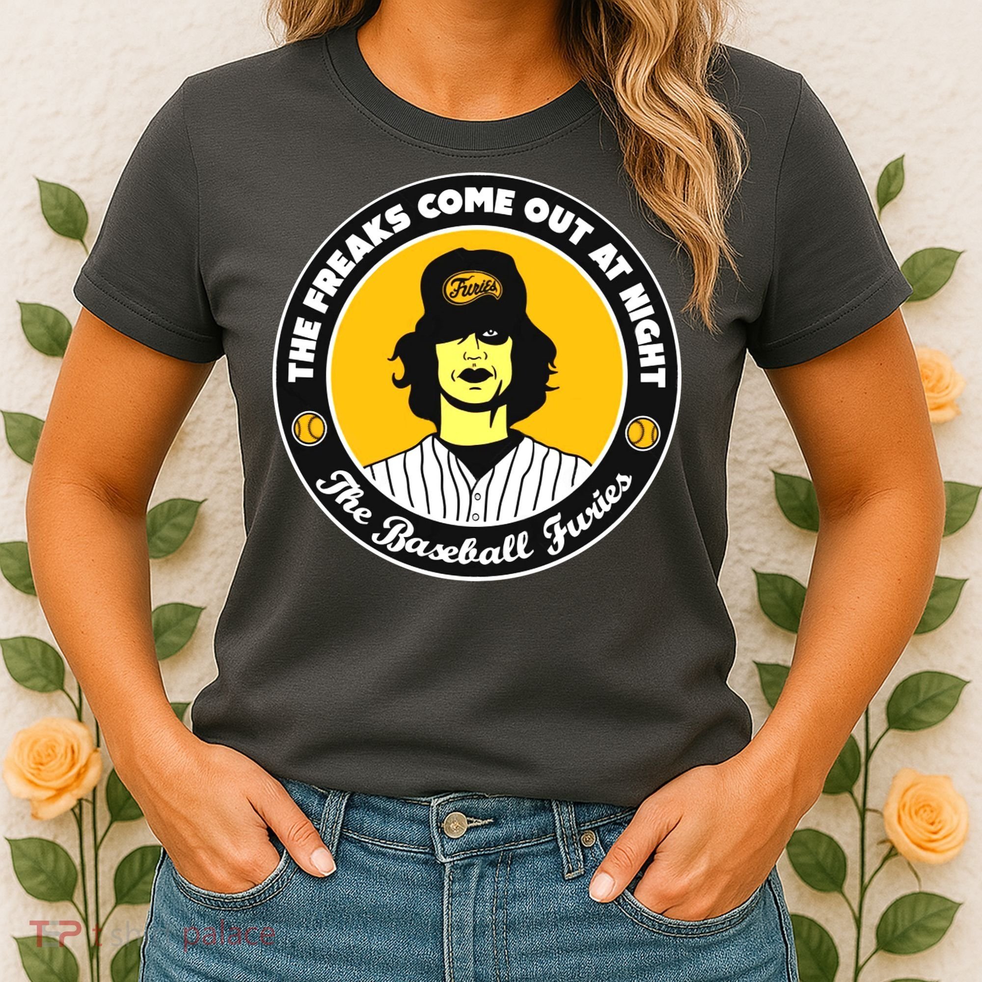 Funny The Freaks Come Out At Night The Baseball Furies Women's T-Shirt