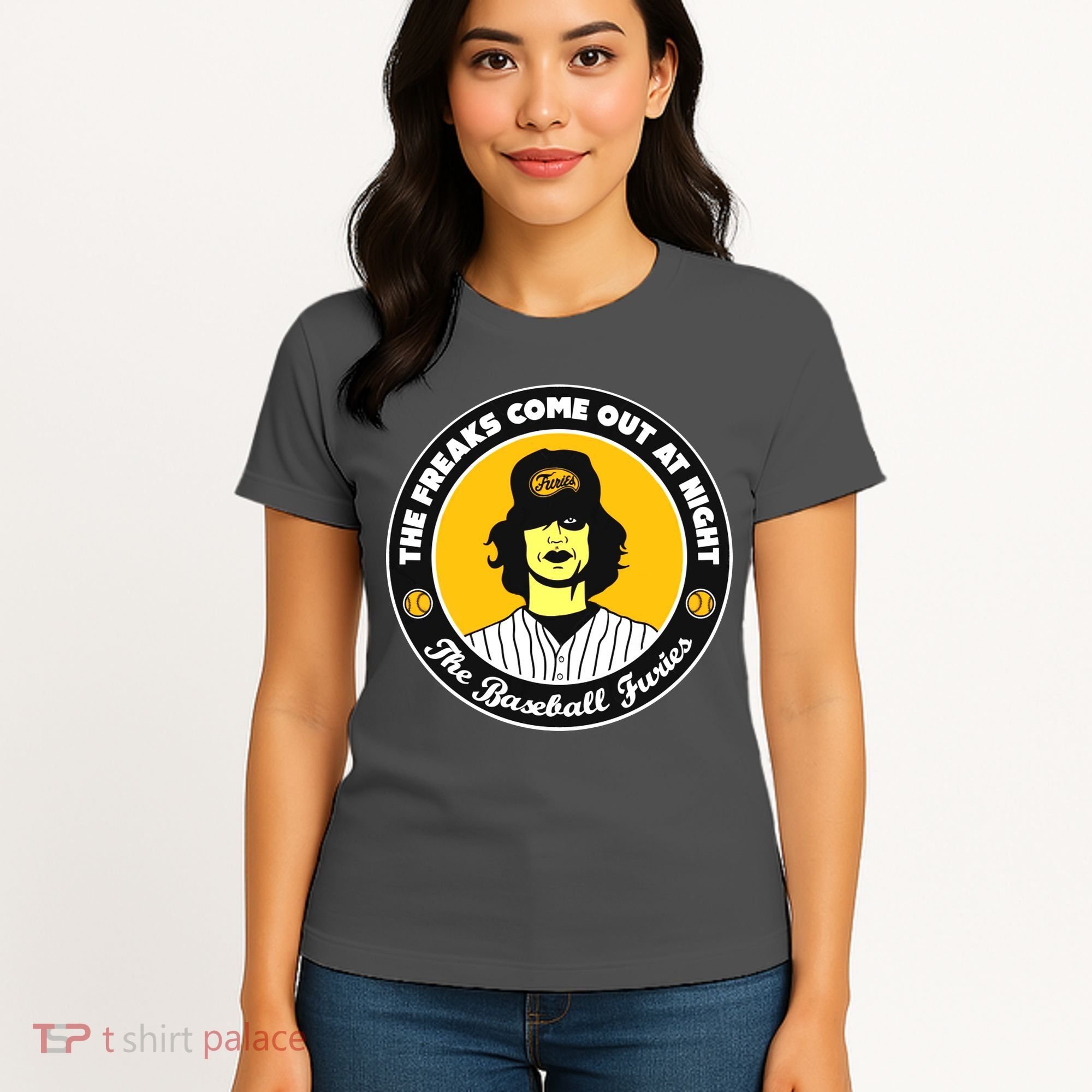 Funny The Freaks Come Out At Night The Baseball Furies Women's T-Shirt