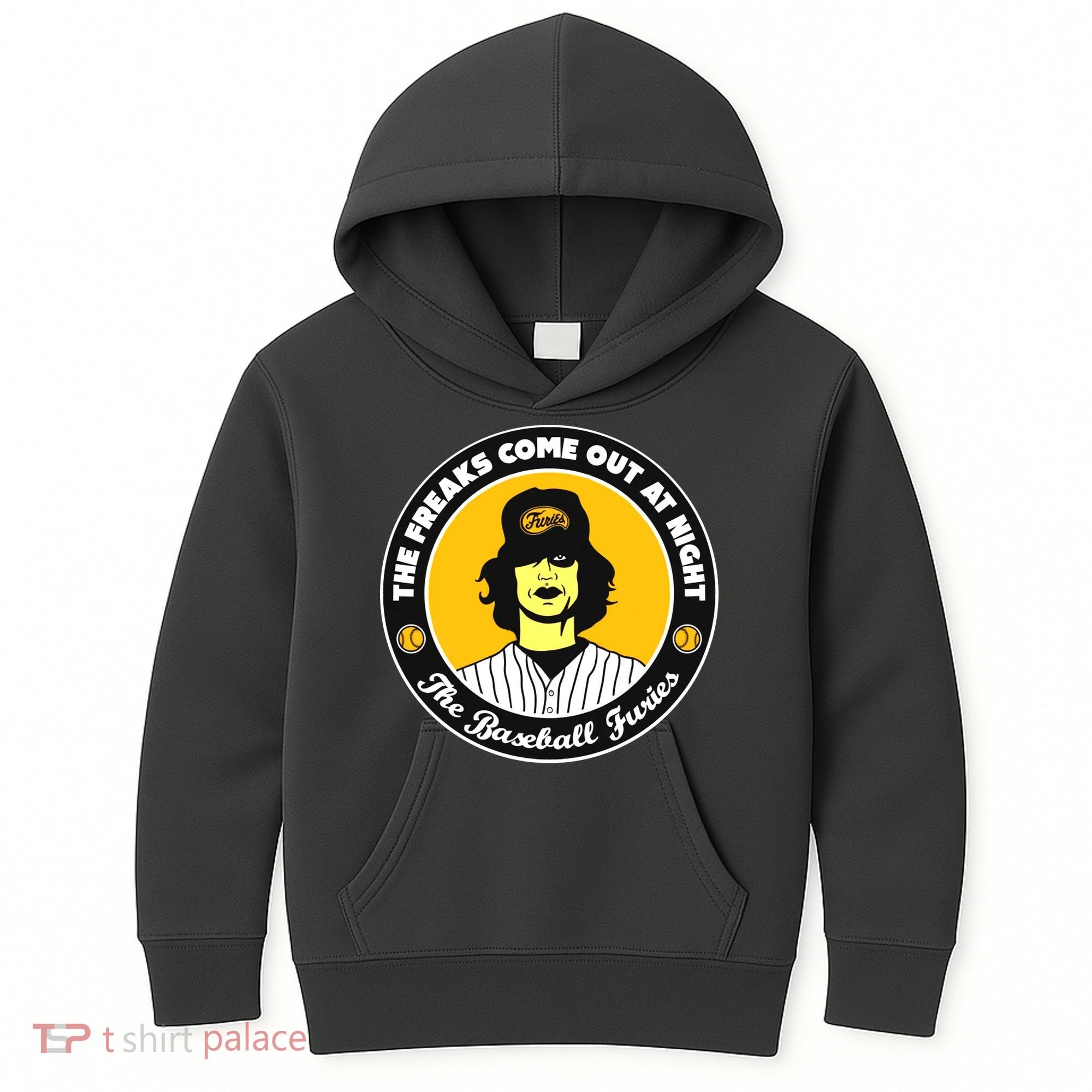 Funny The Freaks Come Out At Night The Baseball Furies Kids Hoodie