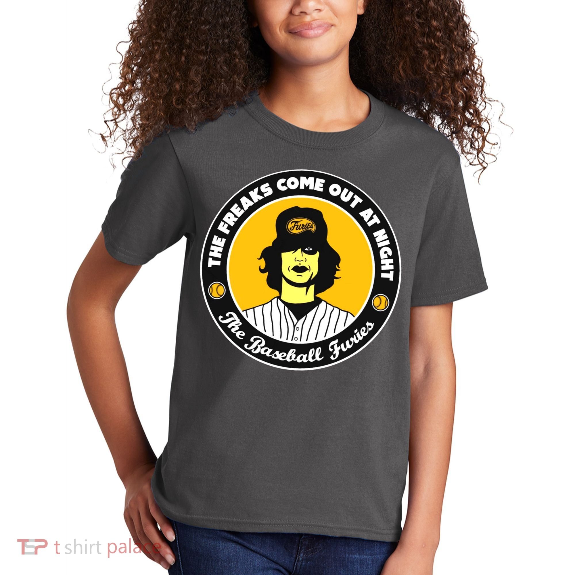 Funny The Freaks Come Out At Night The Baseball Furies Kids T-Shirt