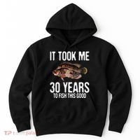 Funny Tripletail Fishing 30th Birthday 30 Years To Fish Hoodie thumb 0