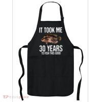 Funny Tripletail Fishing 30th Birthday 30 Years To Fish Apron thumb 0