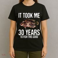 Funny Tripletail Fishing 30th Birthday 30 Years To Fish T-Shirt thumb 4