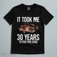 Funny Tripletail Fishing 30th Birthday 30 Years To Fish T-Shirt thumb 5