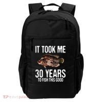 Funny Tripletail Fishing 30th Birthday 30 Years To Fish Backpack thumb 0