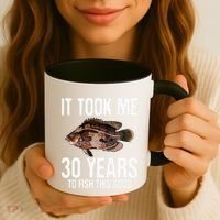 Funny Tripletail Fishing 30th Birthday 30 Years To Fish Coffee Mug thumb 3