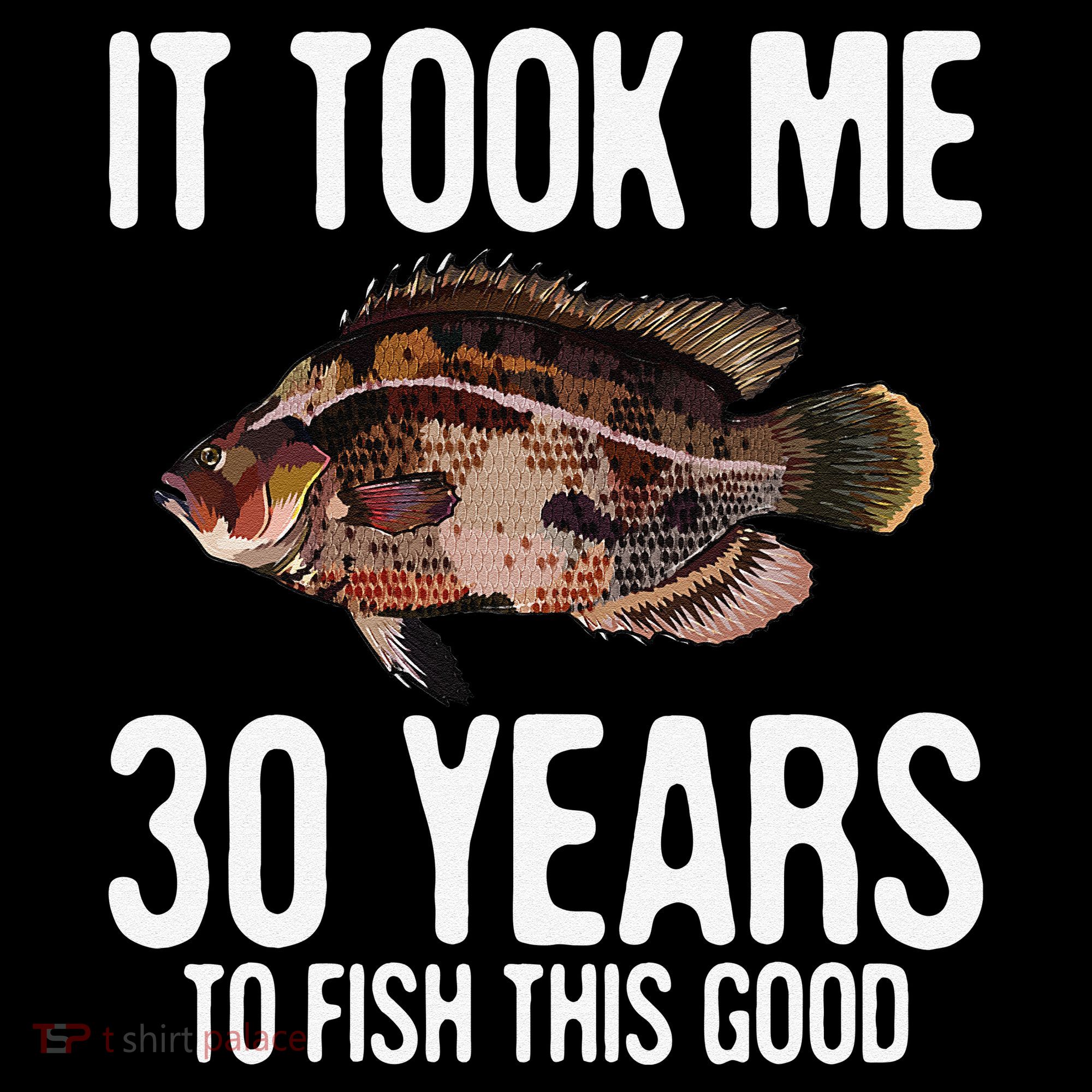 Funny Tripletail Fishing 30th Birthday 30 Years To Fish Coffee Mug