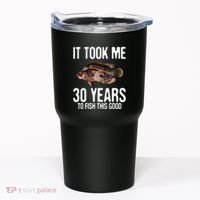 Funny Tripletail Fishing 30th Birthday 30 Years To Fish Tumbler thumb 0
